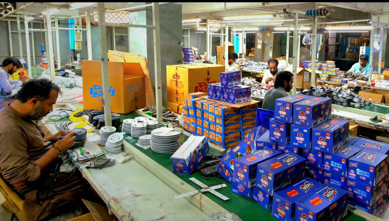 Moon Manufactures production department